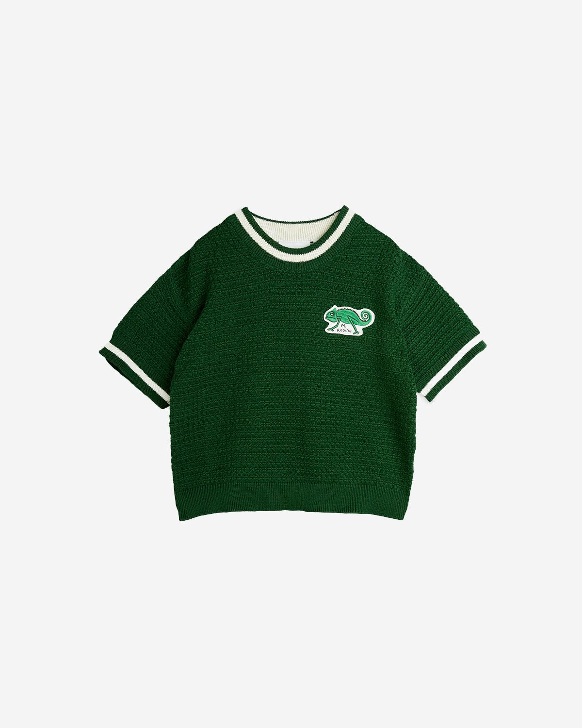 LIZARD PATCH CROCHETKNIT SS TEE