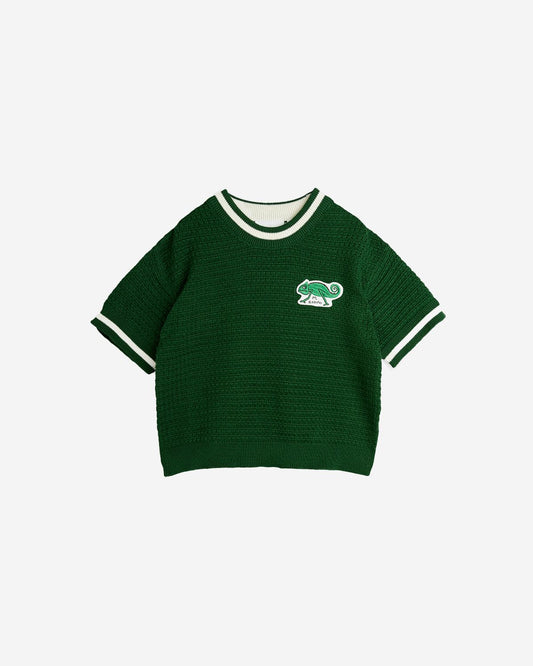 LIZARD PATCH CROCHETKNIT SS TEE