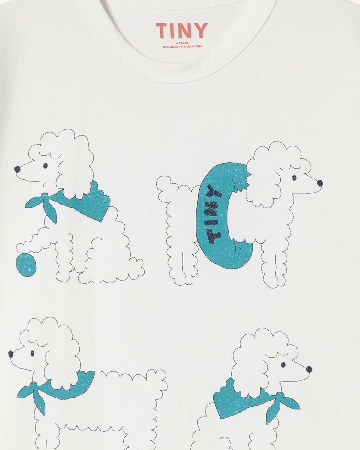 POODLE GRAPHIC TEE