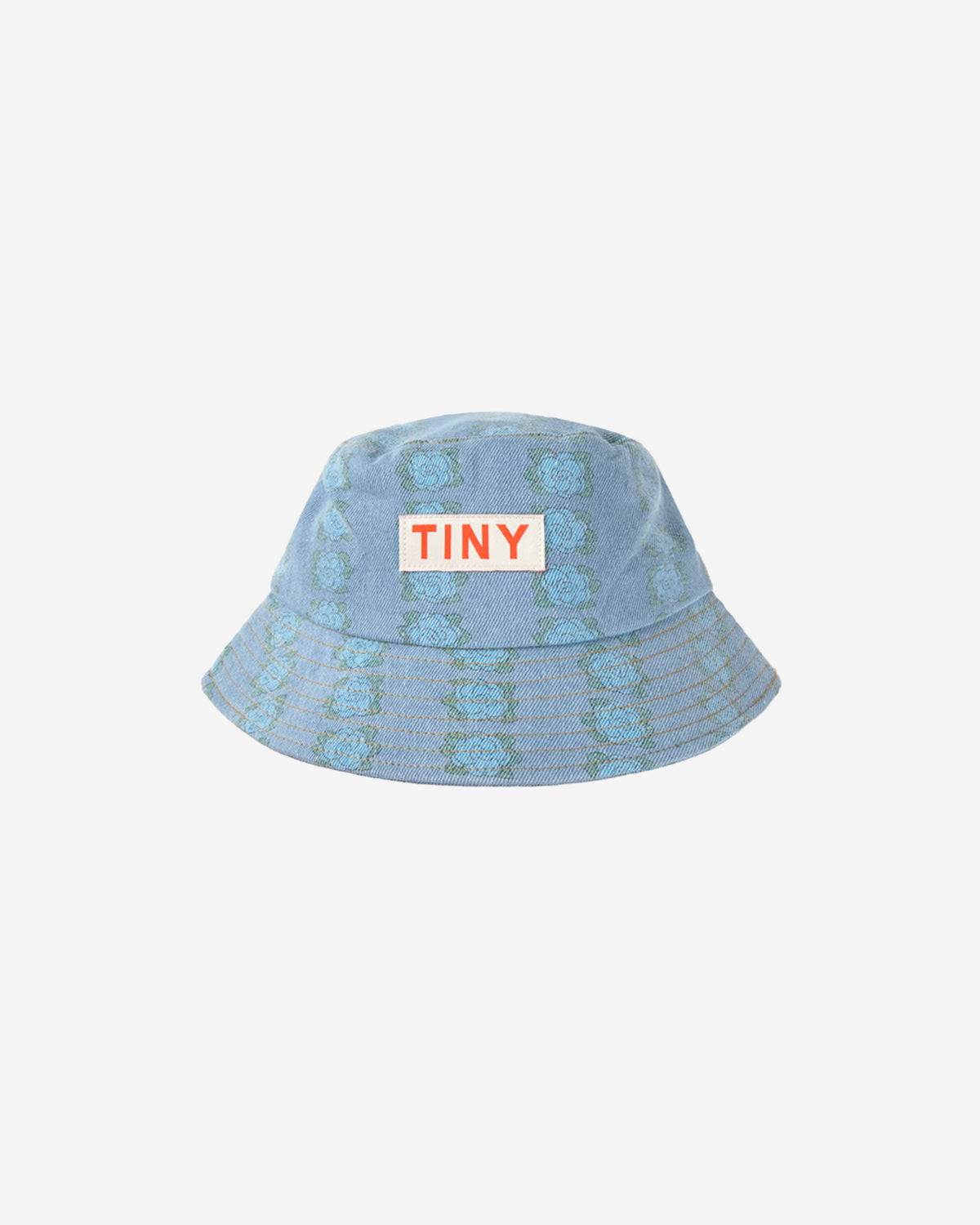 BLUE FLOWERS BUCKET HAT