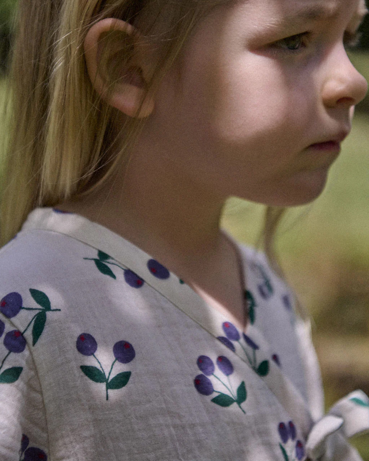 MABEL DRESS - WINTER BERRY NATURAL PRINT