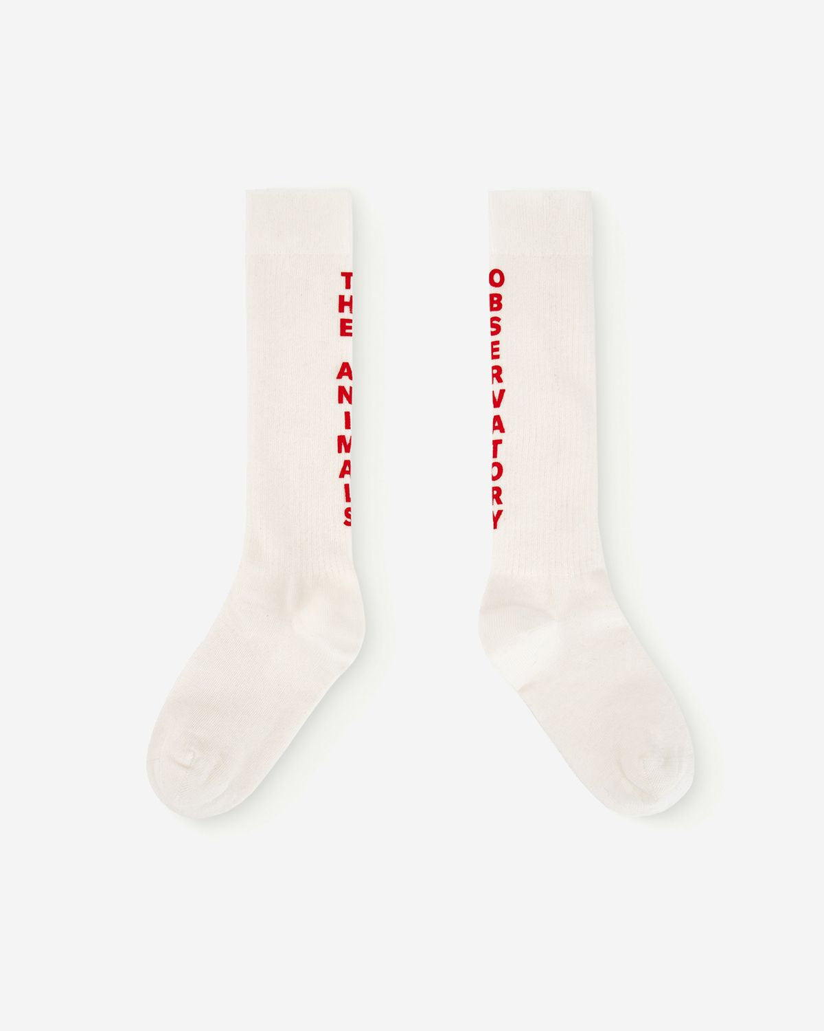WHITE WORM SOCKS