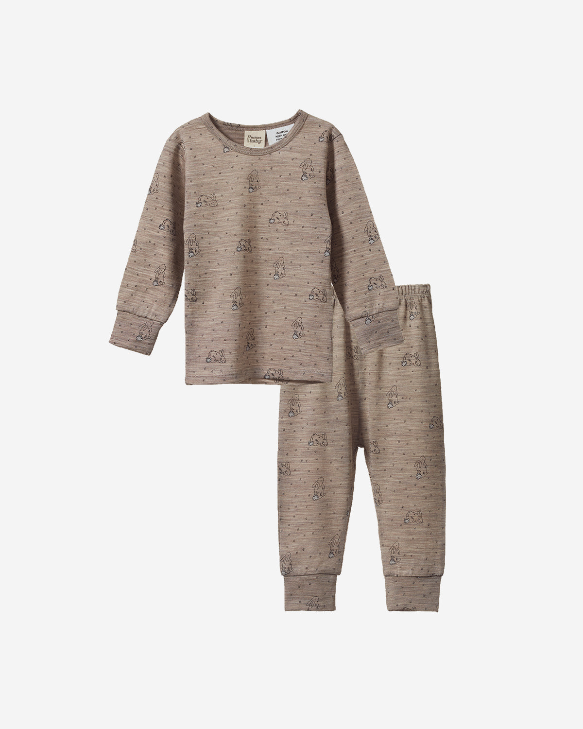 MERINO ESSENTIAL 2PC PYJAMAS - BRAMBLE BURROW