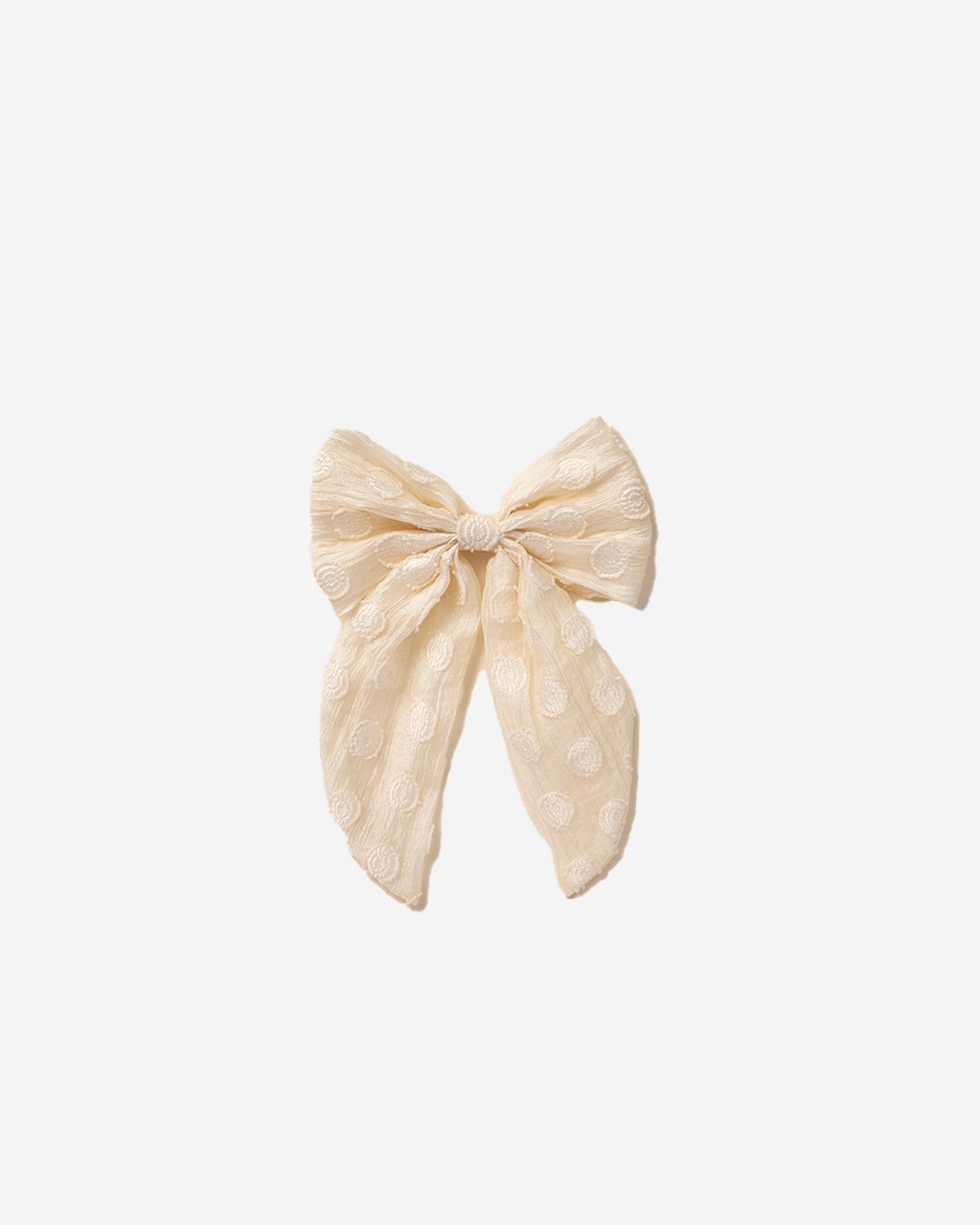 OVERSIZED BOW - DOTTY