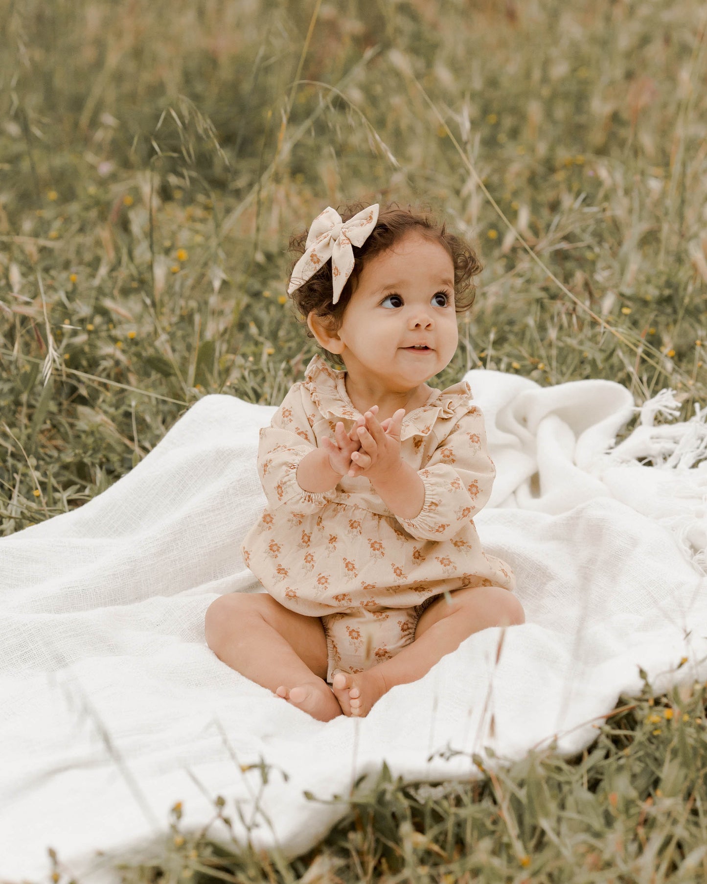 ADELINE ROMPER - VINTAGE FLEUR