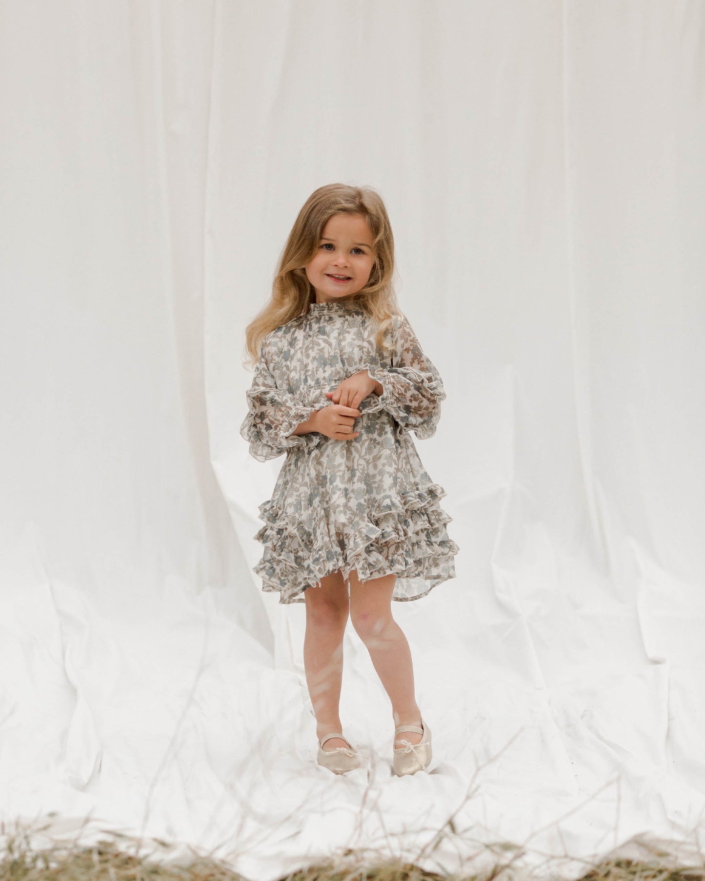 MIRABELLE DRESS - CORNFLOWER BLUE
