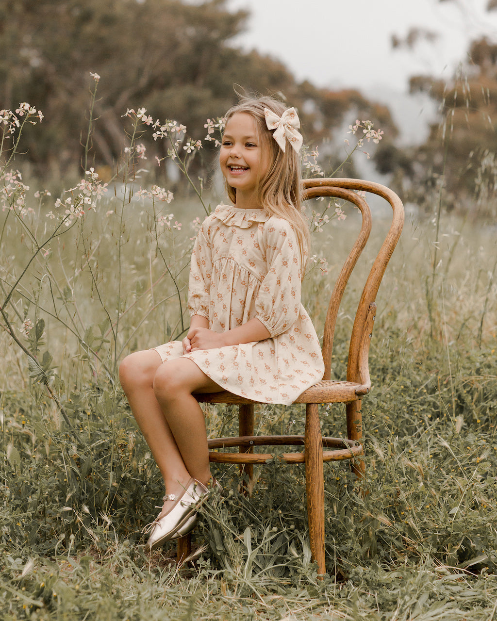 ADELINE DRESS - VINTAGE FLEUR