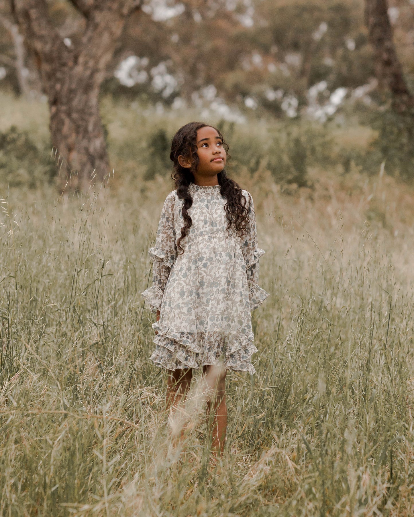 MIRABELLE DRESS - CORNFLOWER BLUE