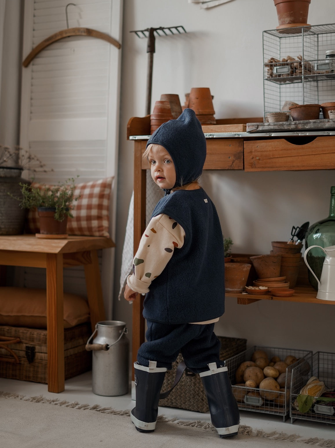 BLUE NIGHTS FLEECE VEST