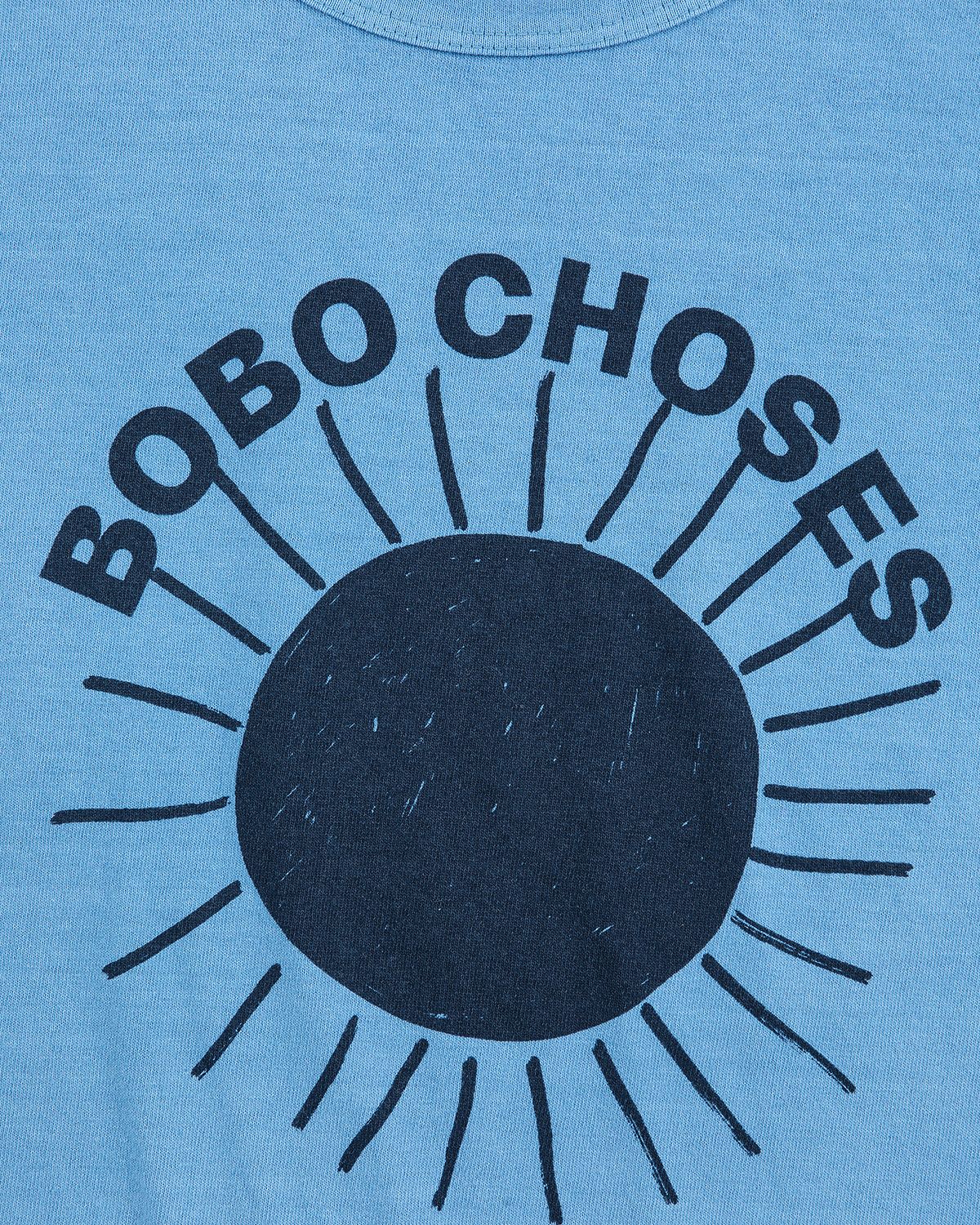BOBO CHOSES SUN TURQUOISE T-SHIRT