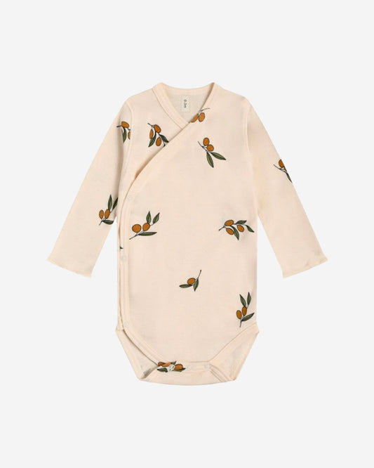 OLIVE GARDEN WRAP BODYSUIT