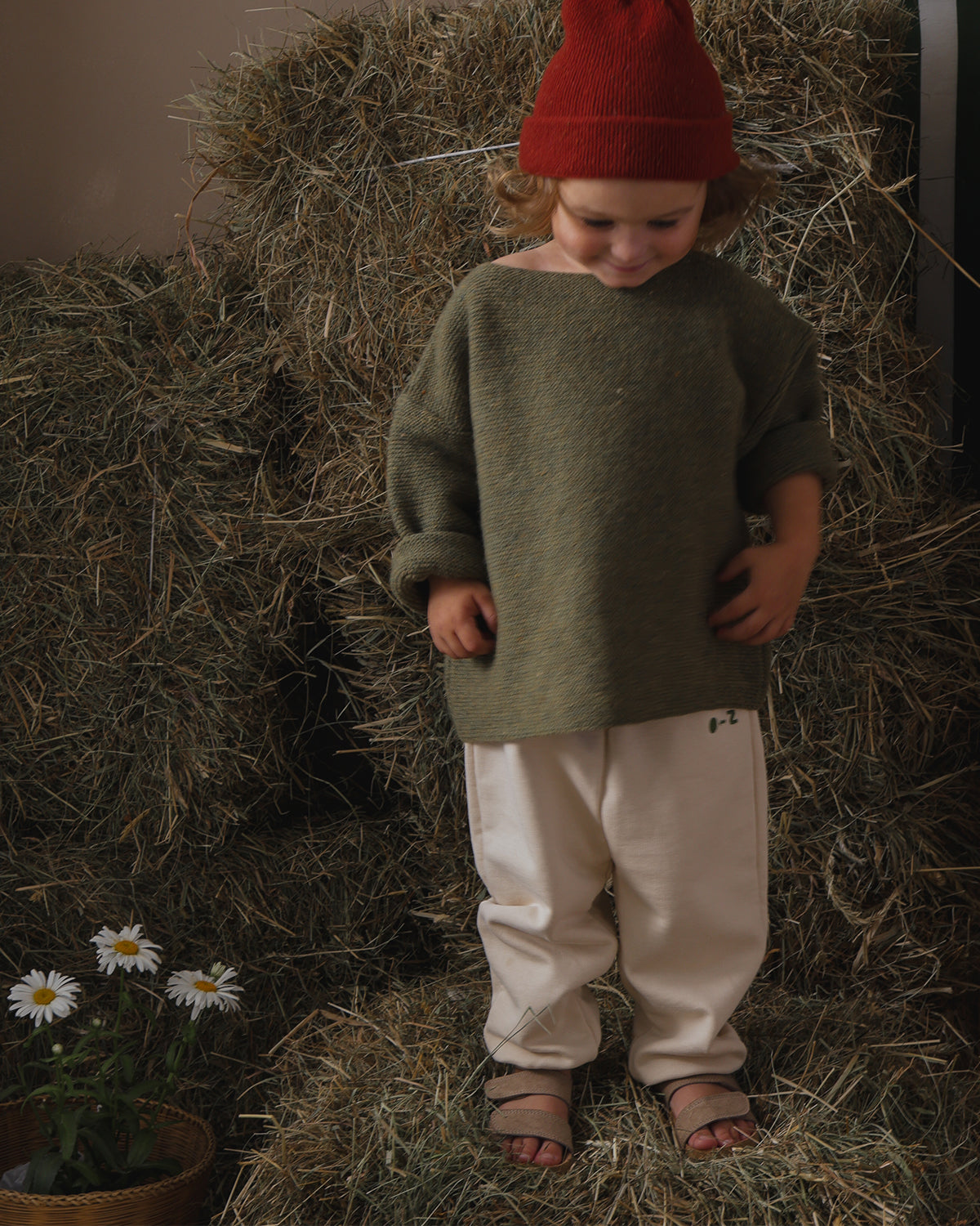 UNDYED COTTON SWEATPANTS