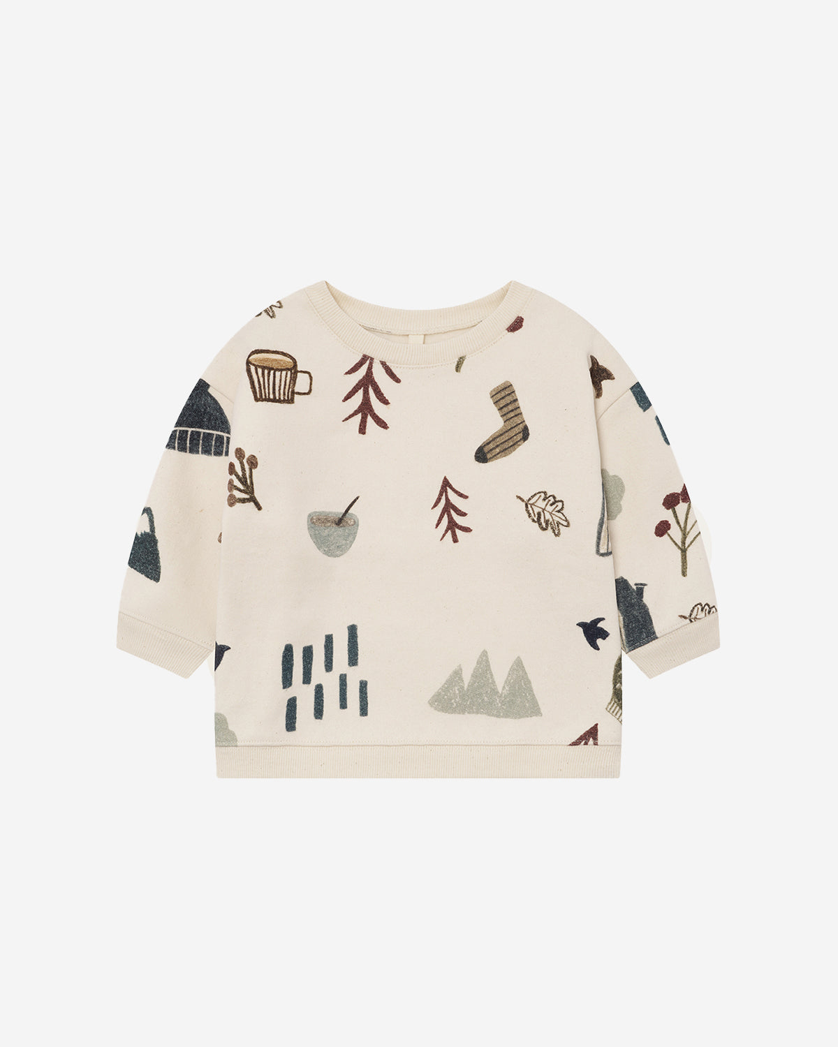 COSY WILD SWEATSHIRT UNDYED