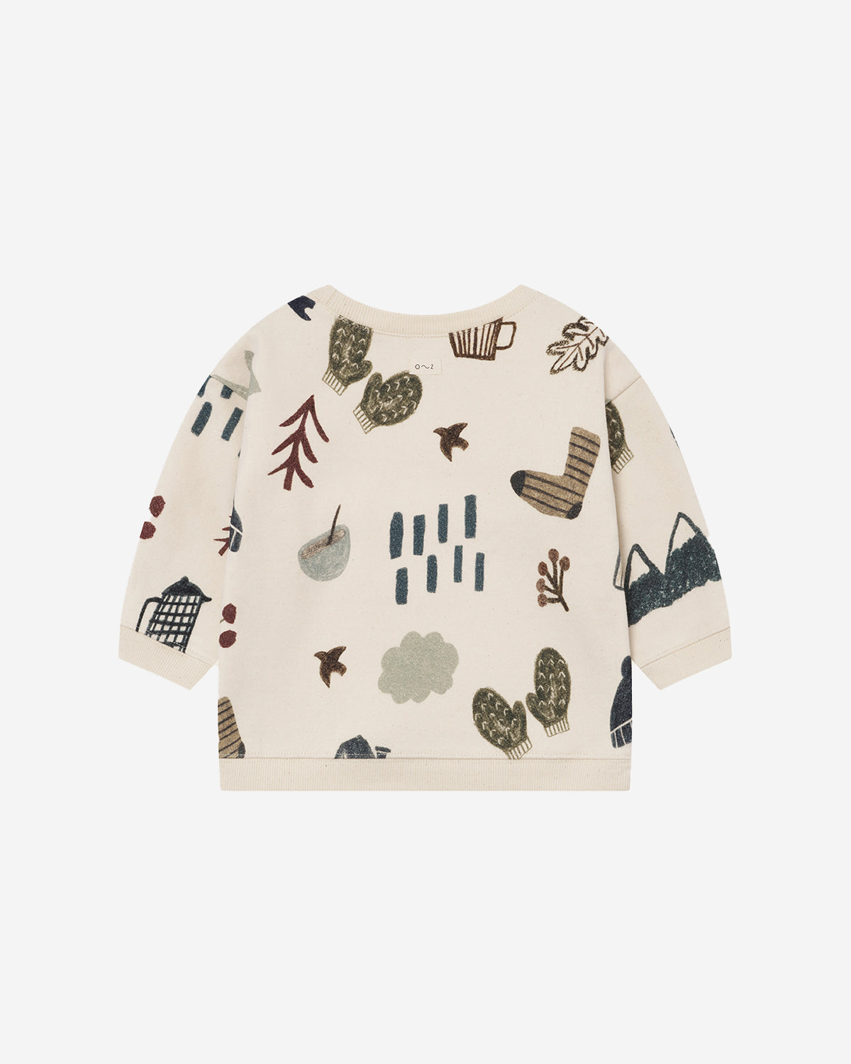 COSY WILD SWEATSHIRT UNDYED