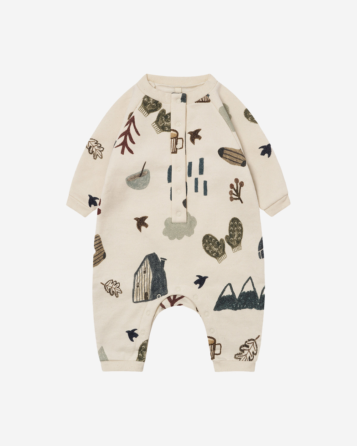 COSY WILD ONESIE UNDYED