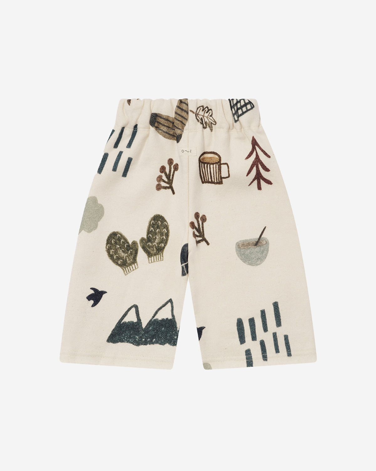 COSY WILD WIDE LEG PANTS UNDYED
