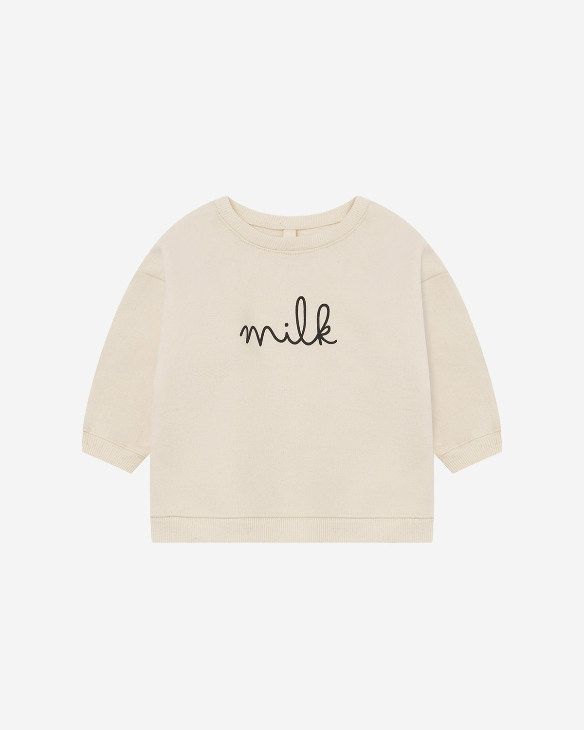 MILK SWEATSHIRT UNDYED