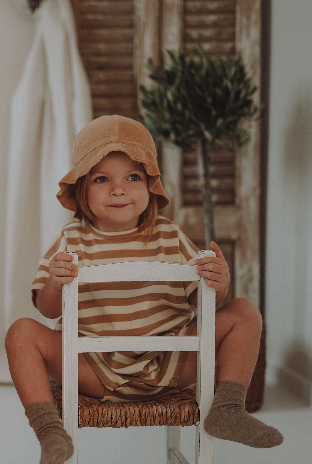 GOLD SAILOR SUMMER ROMPER