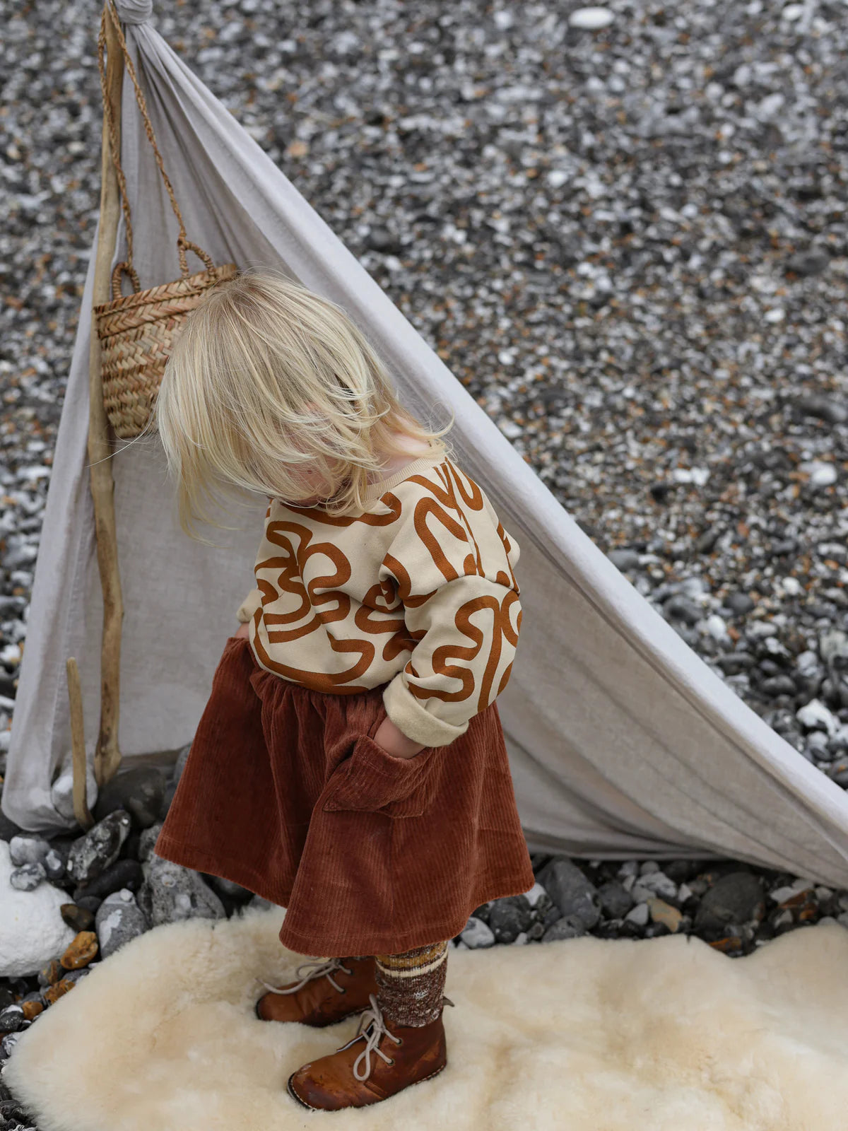 CINNAMON WANDER SKIRT