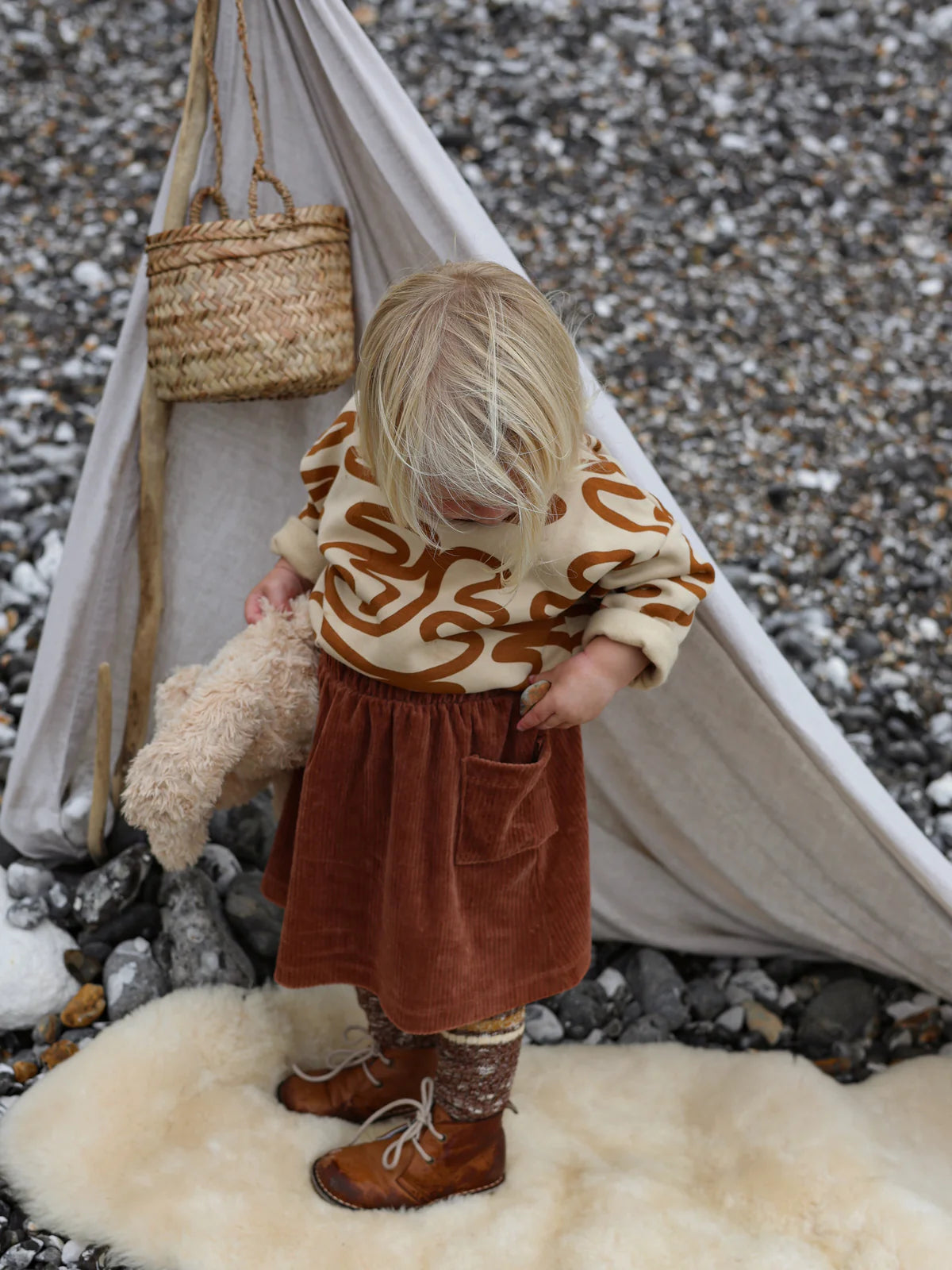 CINNAMON WANDER SKIRT