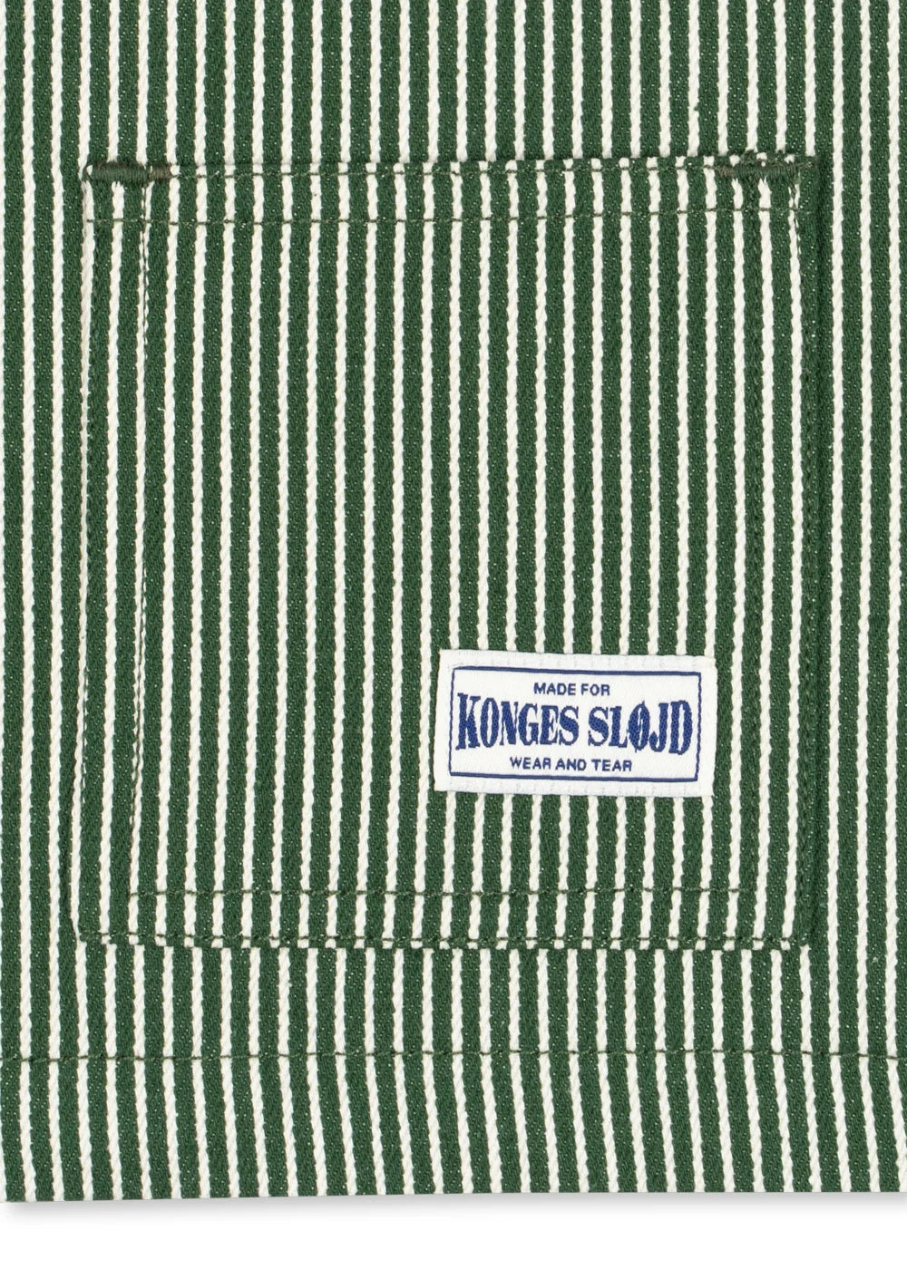 LUC SHIRTS GOT - MILK VERTE STRIPE J