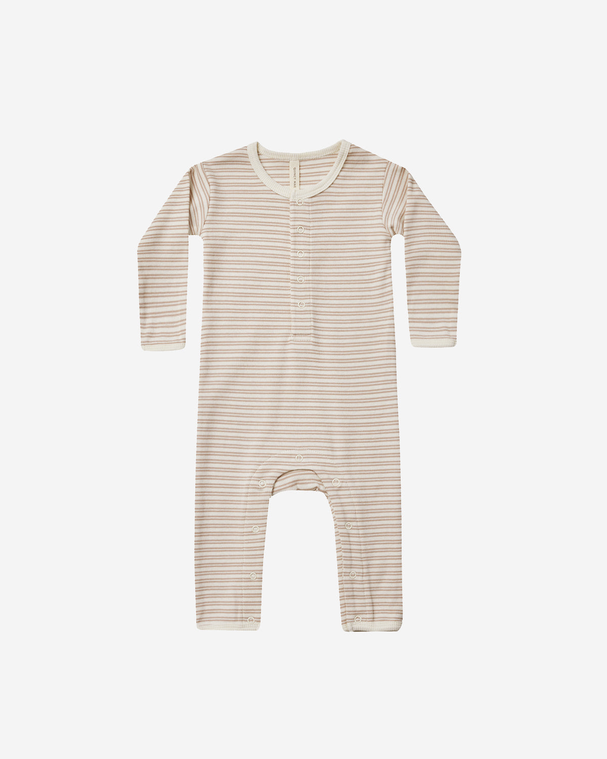BABY JUMPSUIT - OAT STRIPE