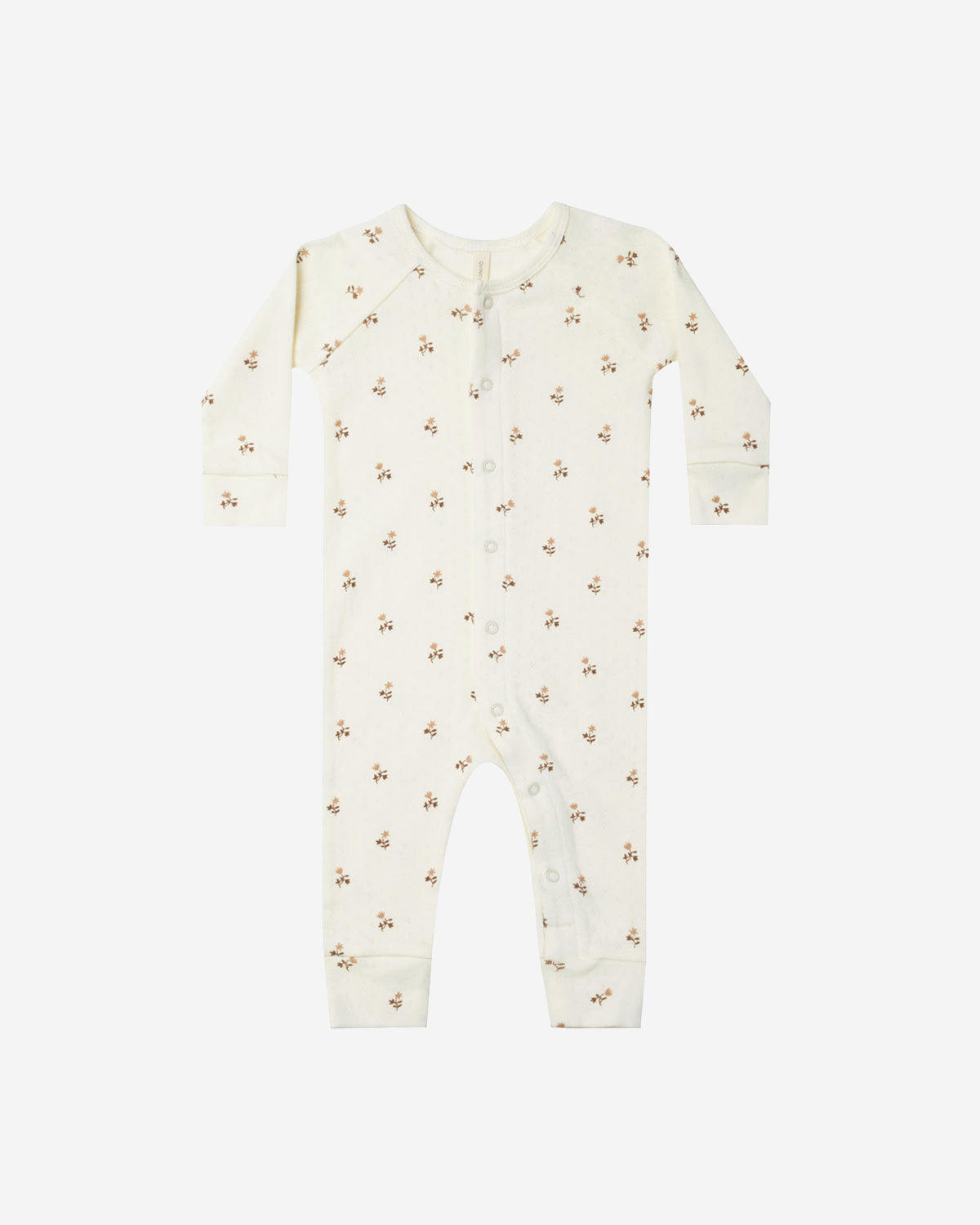 POINTELLE LONG JOHN - ROSE FLEUR