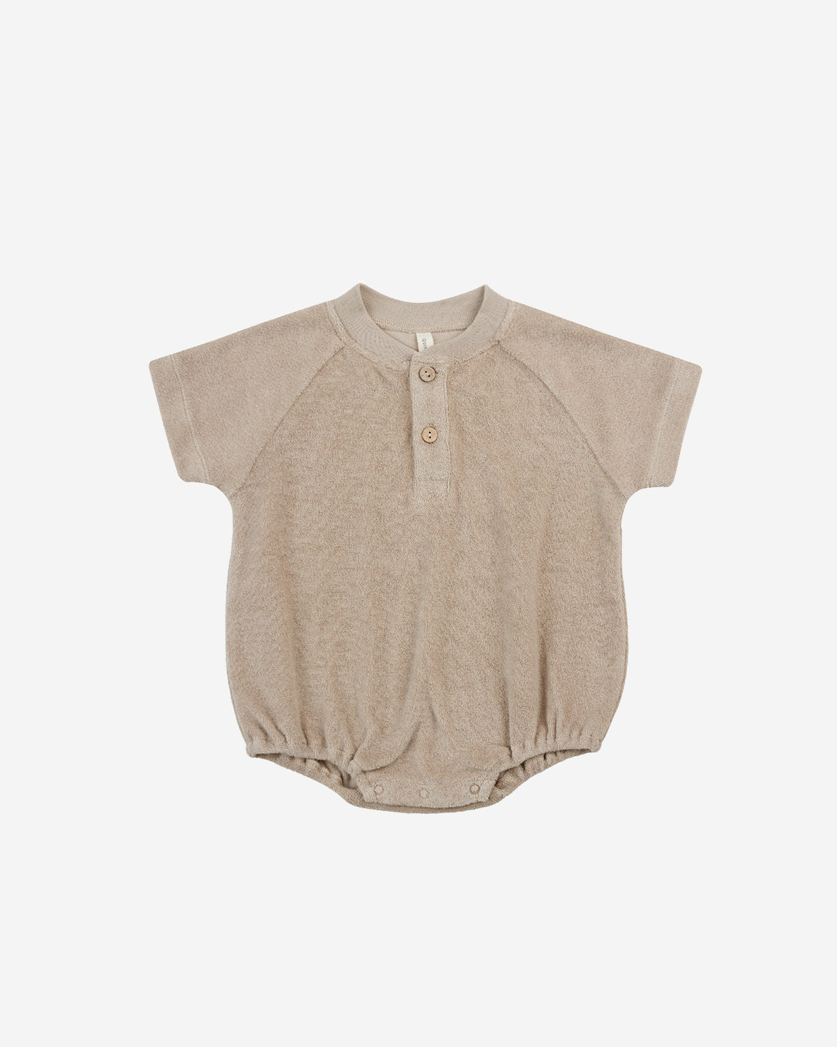 TERRY HENLEY ROMPER - OAT