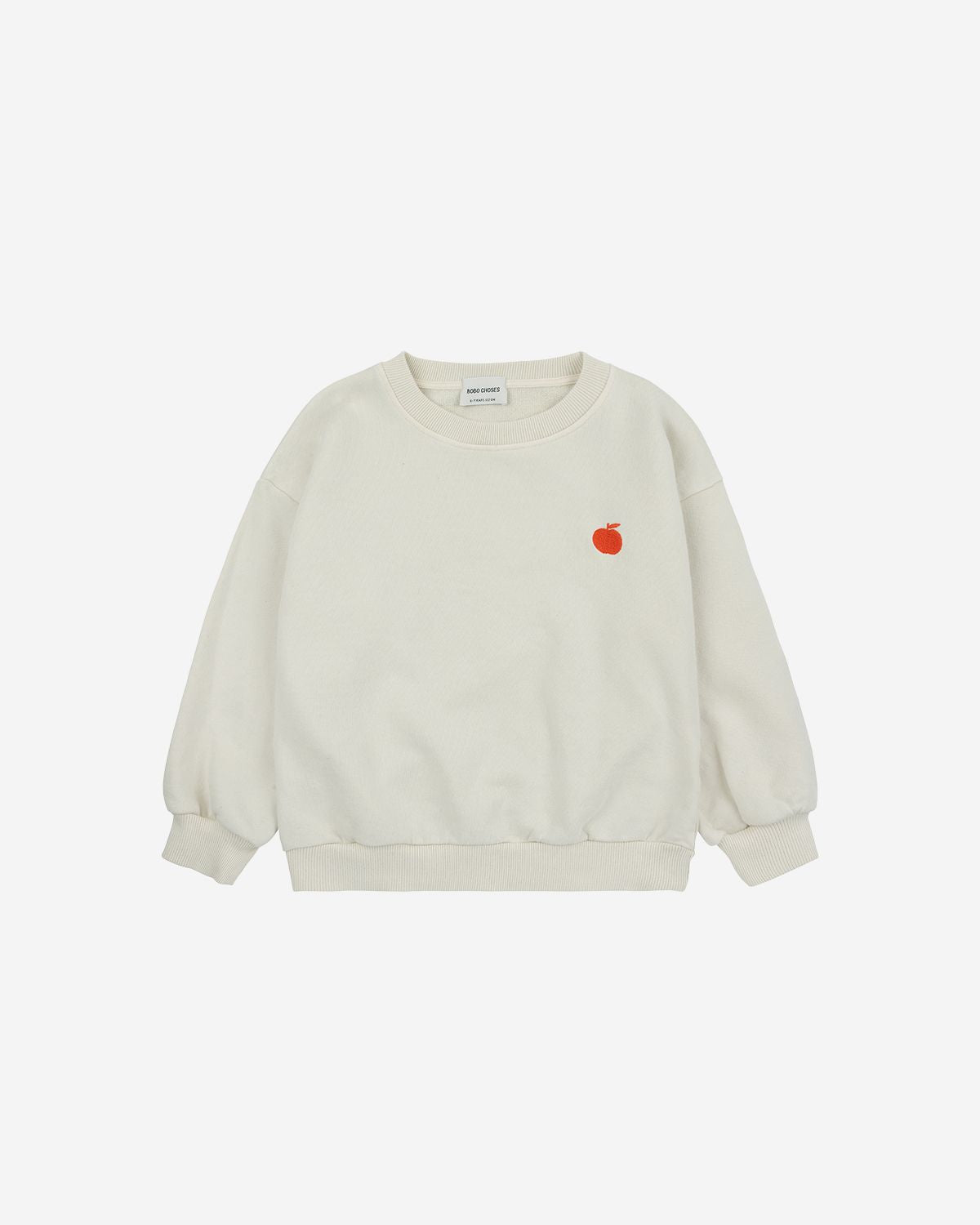 POMA BOBO CHOSES ECRU SWEATSHIRT