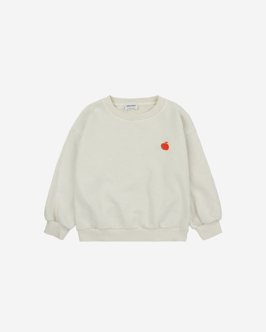 POMA BOBO CHOSES ECRU SWEATSHIRT