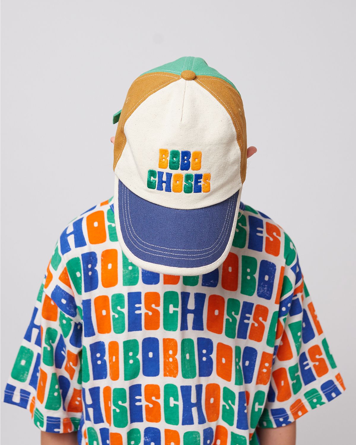 BOBO CHOSES COLOR BLOCK CAP - MULTI COLOR
