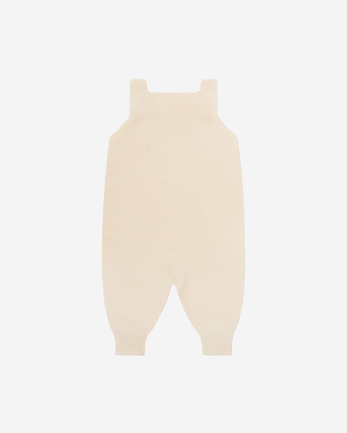 UNDYED COTTON KNITTED SALOPETTE