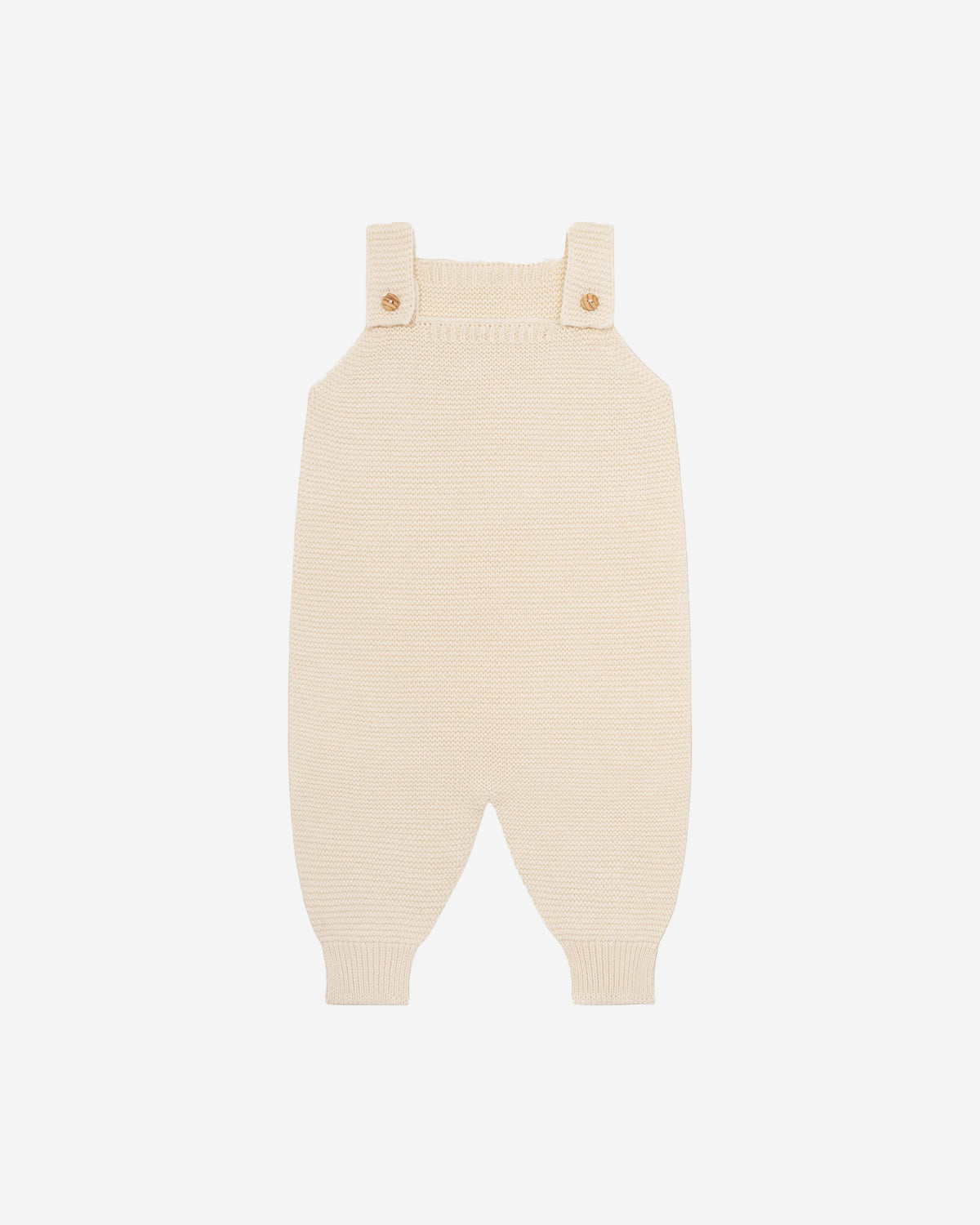 UNDYED COTTON KNITTED SALOPETTE