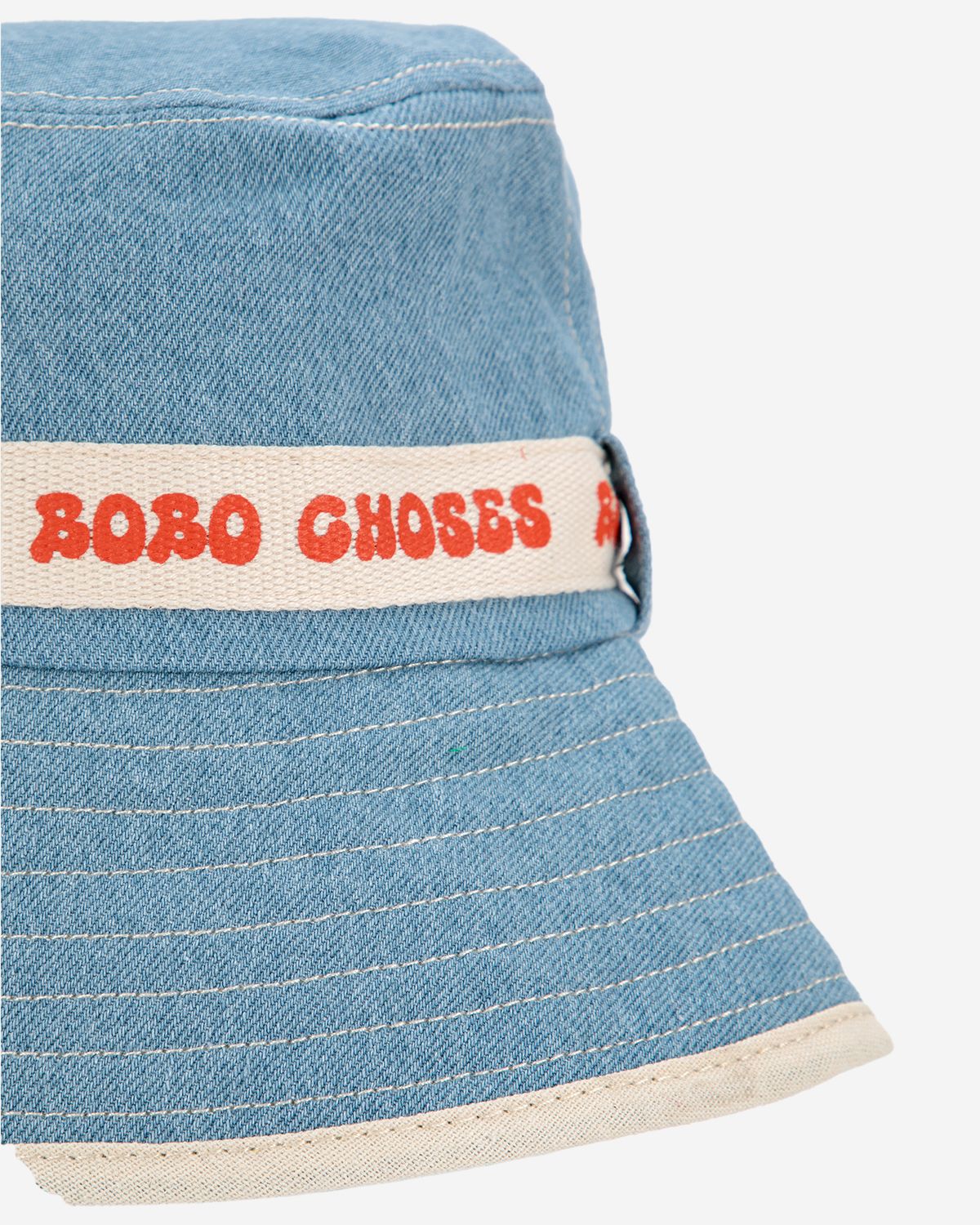 BOBO CHOSES LIGHT DENIM BUCKET HAT