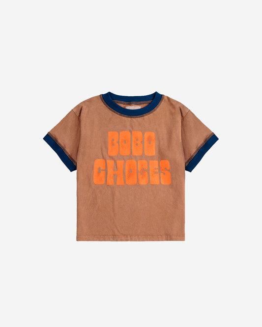 BOBO CHOSES T-SHIRT- BROWN