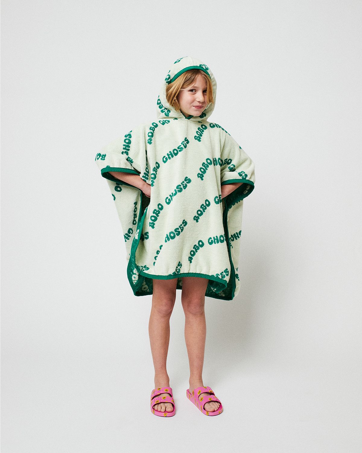 WAVY BOBO CHOSES ALL OVER TERRY TOWEL PONCHO