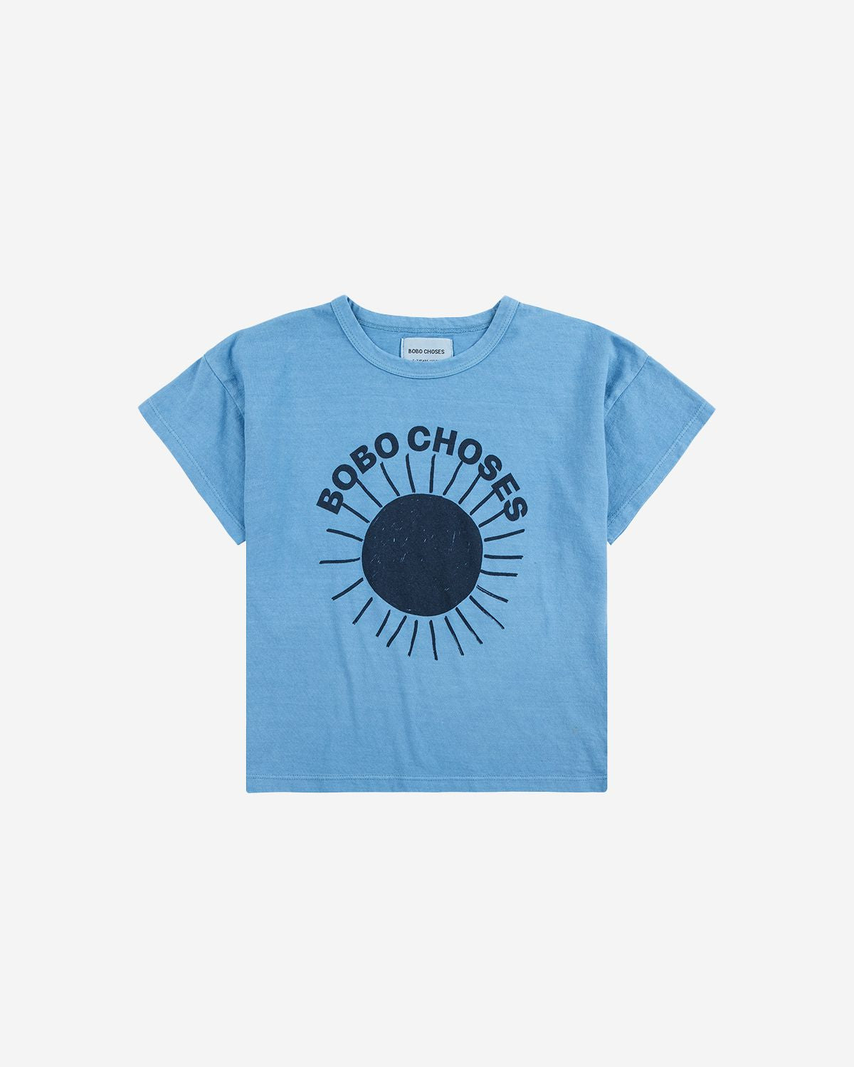 BOBO CHOSES SUN TURQUOISE T-SHIRT