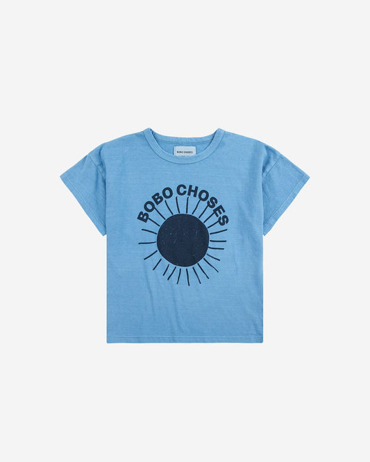 BOBO CHOSES SUN TURQUOISE T-SHIRT