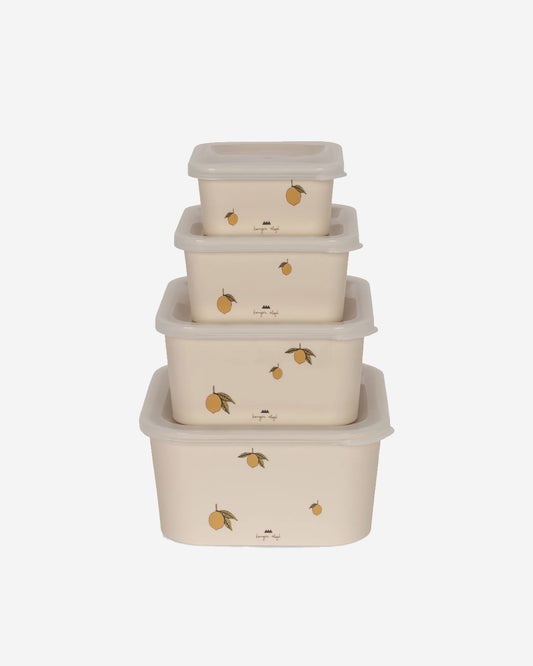 FOOD CONTAINER - LEMON