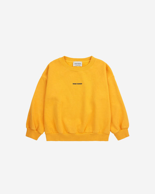 BOBO CHOSES SUN YELLOW SWEATSHIRT
