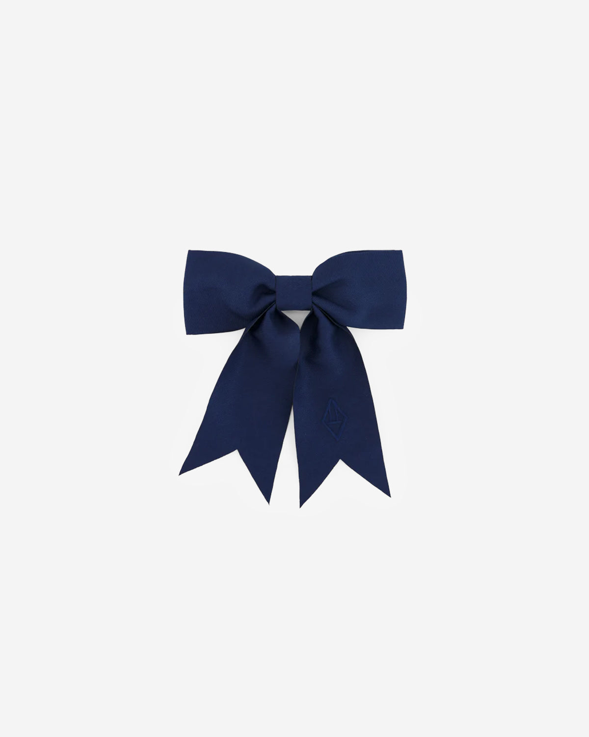 DEEP BLUE COATI BOW HAIR CLIP