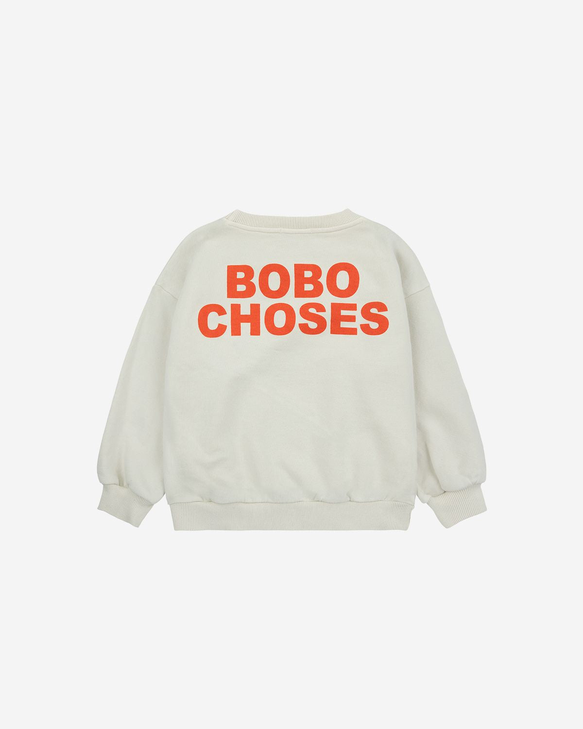 POMA BOBO CHOSES ECRU SWEATSHIRT