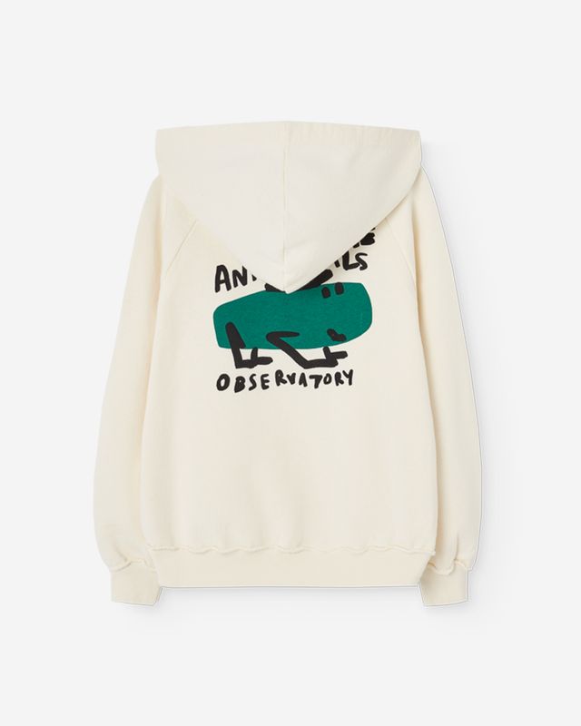 RAW WHITE BEAVER HOODIE