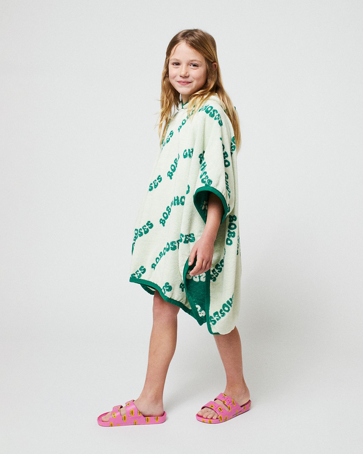 WAVY BOBO CHOSES ALL OVER TERRY TOWEL PONCHO