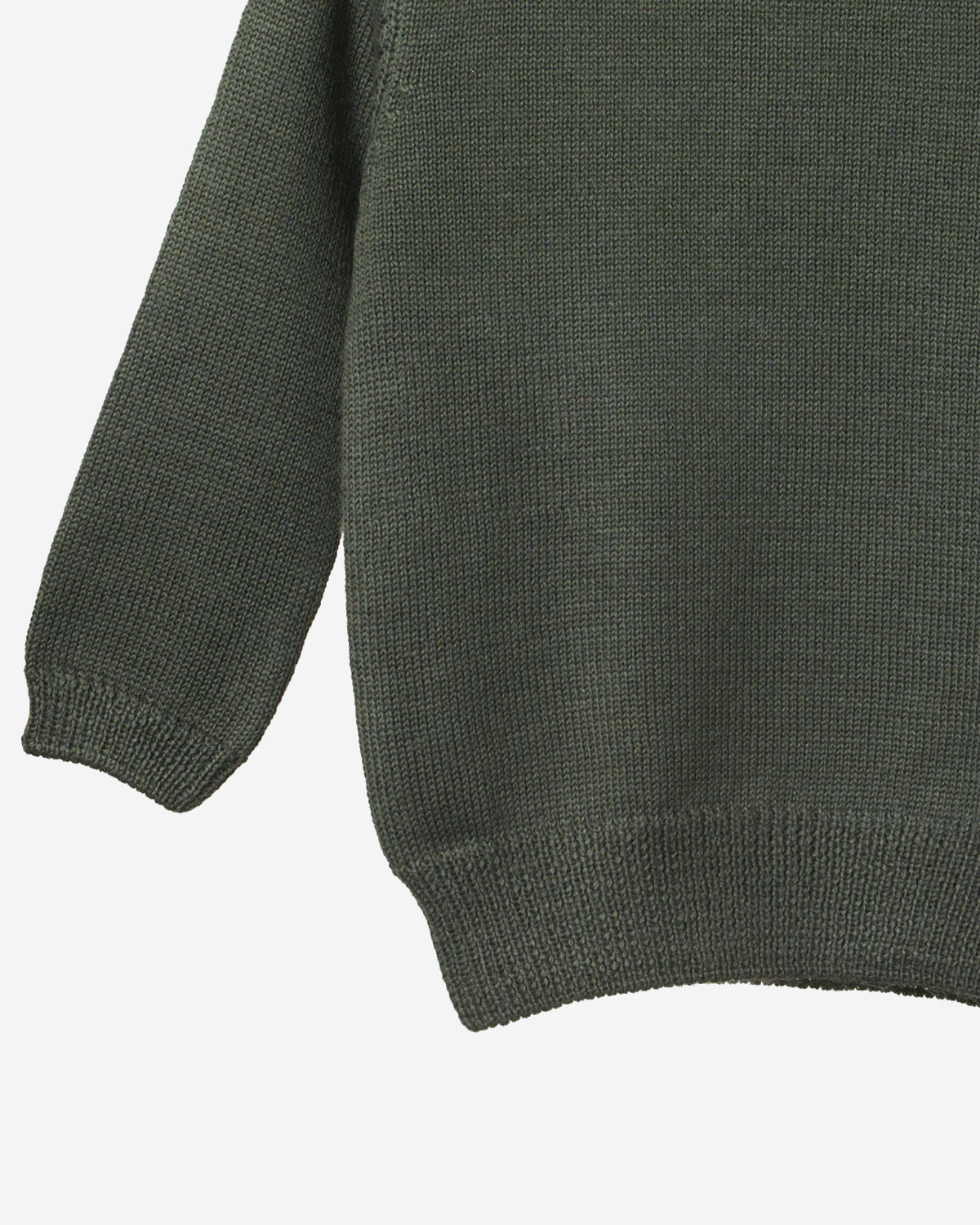 MERINO KNIT PULLOVER - THYME