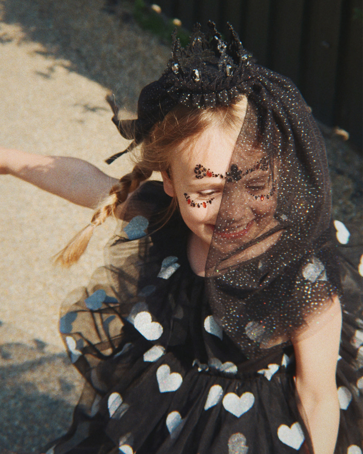PRINCESS CROWN - BLACK