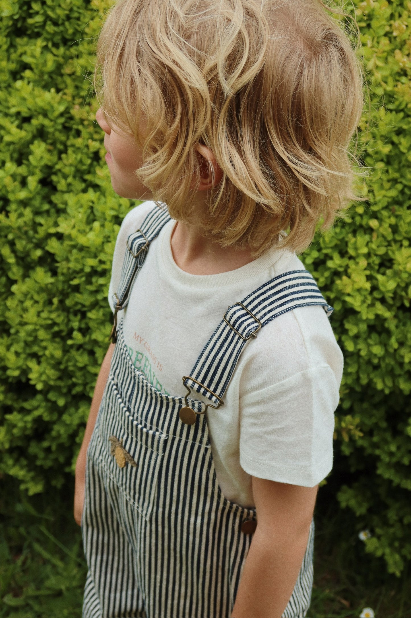 FENDER OVERALL GOTS - NAVAL STRIPE