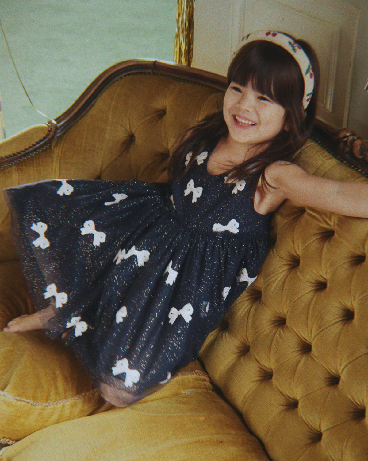 YVONNE DRESS - BOWIE NIGHT SKY SEQUIN
