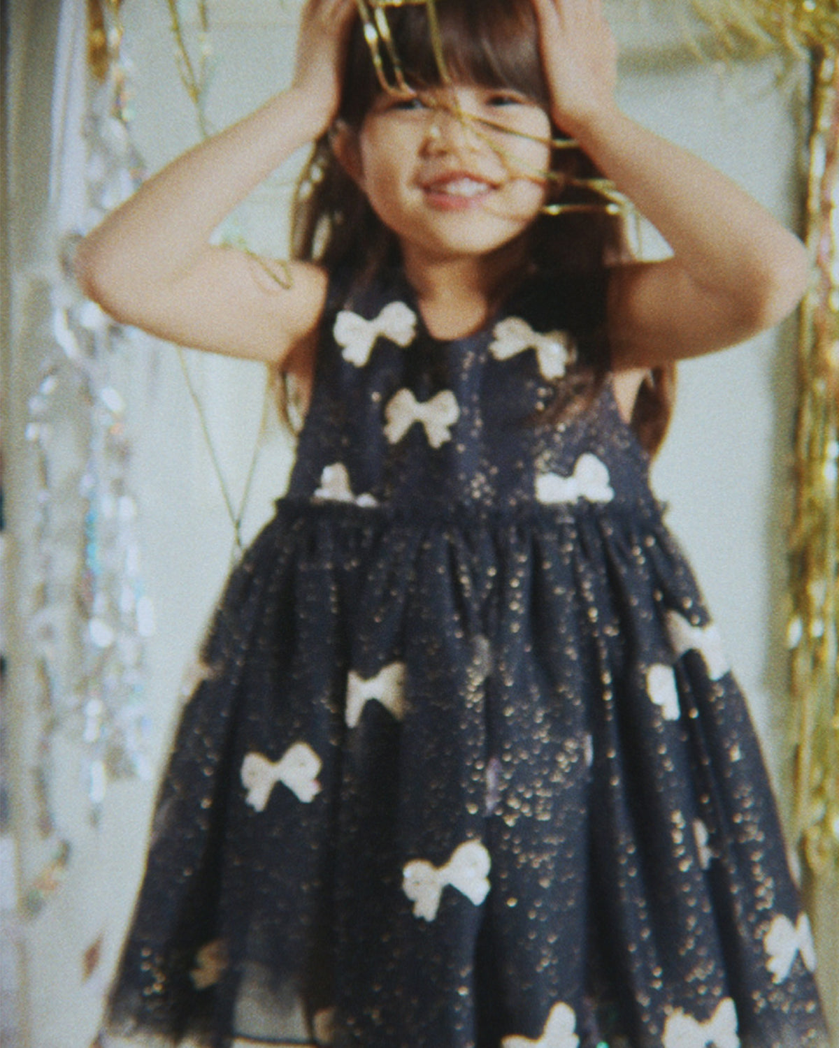 YVONNE DRESS - BOWIE NIGHT SKY SEQUIN