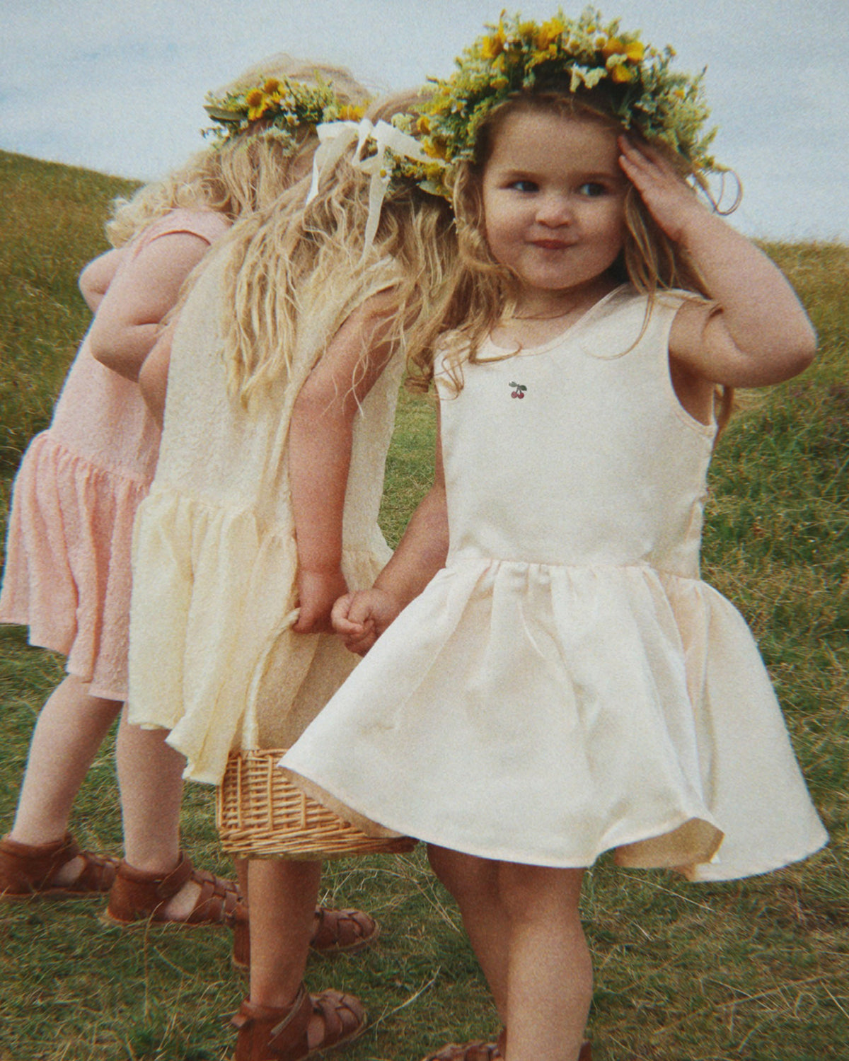 VOLA DRESS -BUTTER CREAM